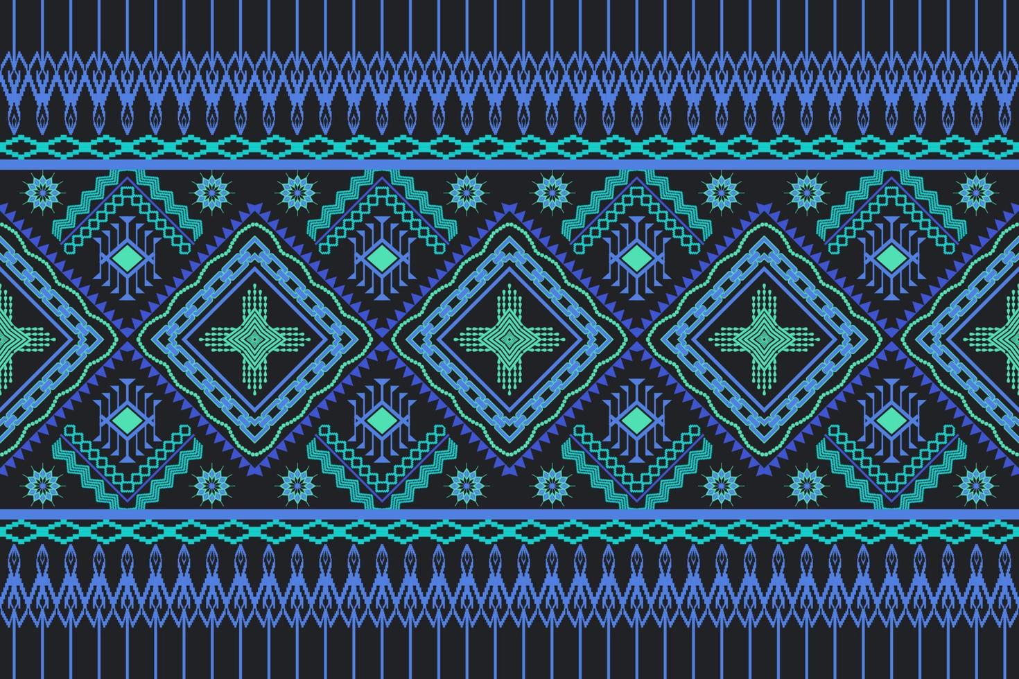 geometrico etnico orientale tradizionale pattern.figure ricamo tribale style.design per sfondo, carta da parati, abbigliamento, confezionamento, tessuto, illustrazione vettoriale