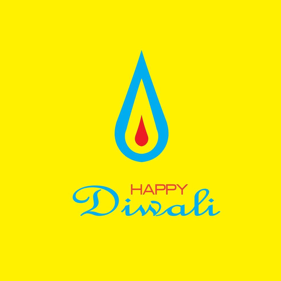 felice "Diwali. festival delle luci poster design carta da parati. lo sfondo con elementi floreali e vettori mandala