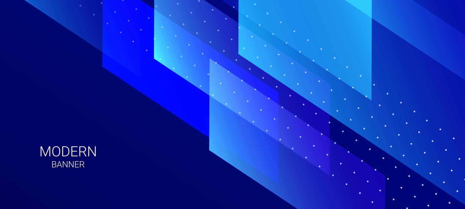 sfondo blu disegno decorativo geometrico astratto vettore