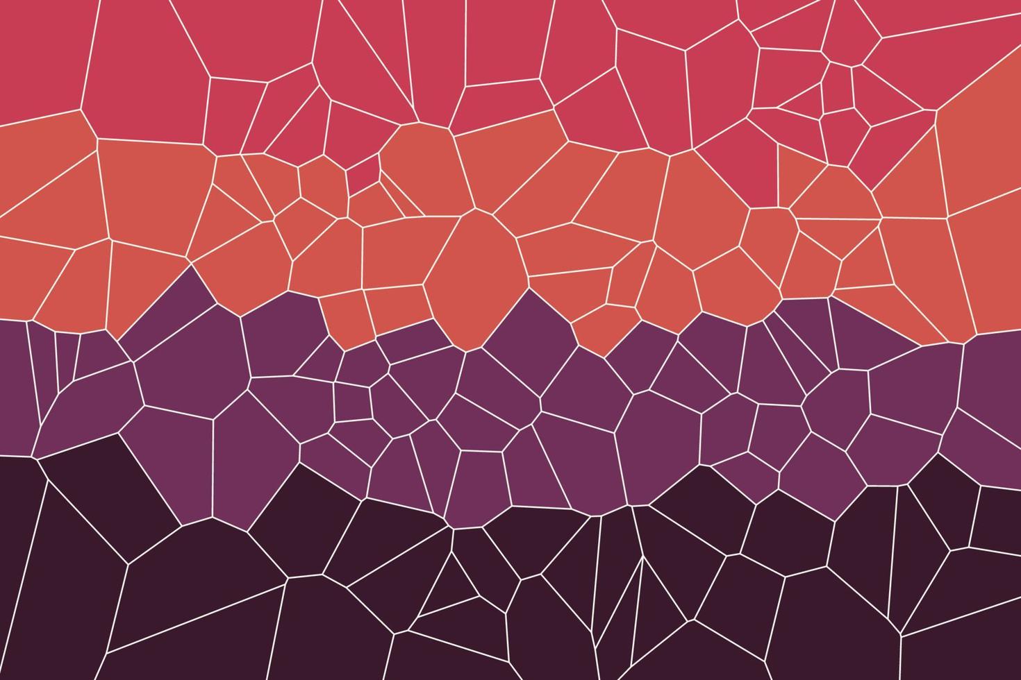 rosa e viola piatto gradiente geometrico voronoi diagramma linee modello maglia vettore sfondo design