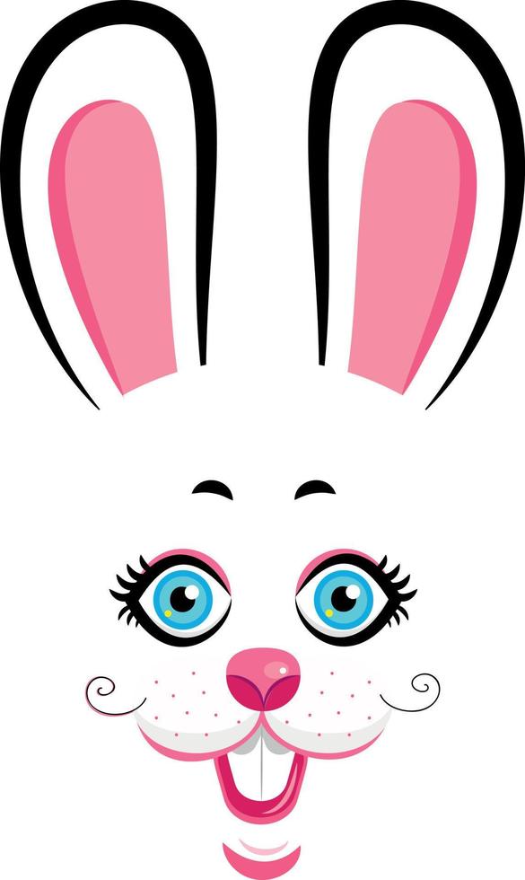 il coniglio è il simbolo del 2023.l'anno del coniglio vettore