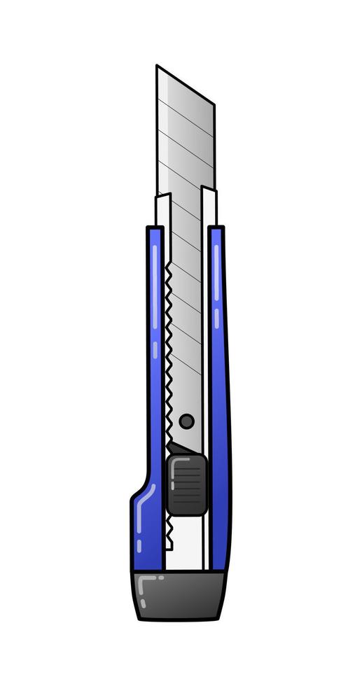 semplice illustrazione della taglierina su sfondo isolato vettore