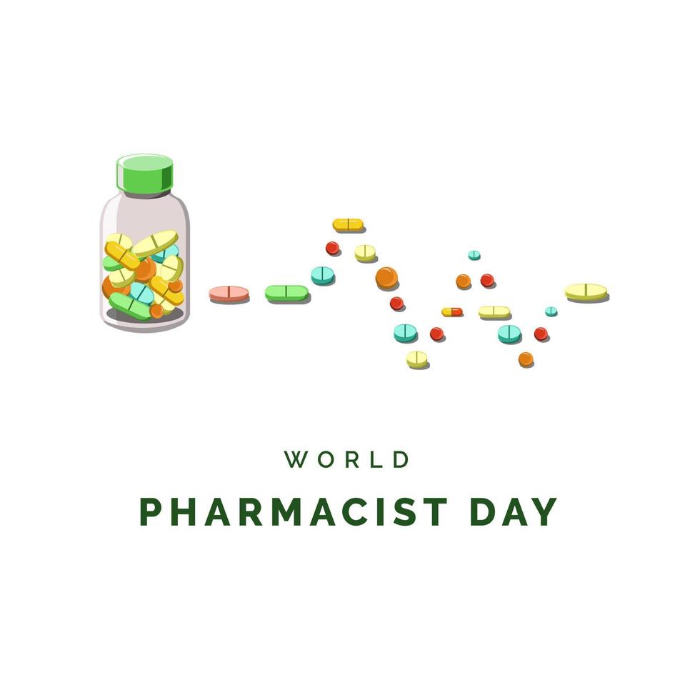 giornata mondiale del farmacista vettore