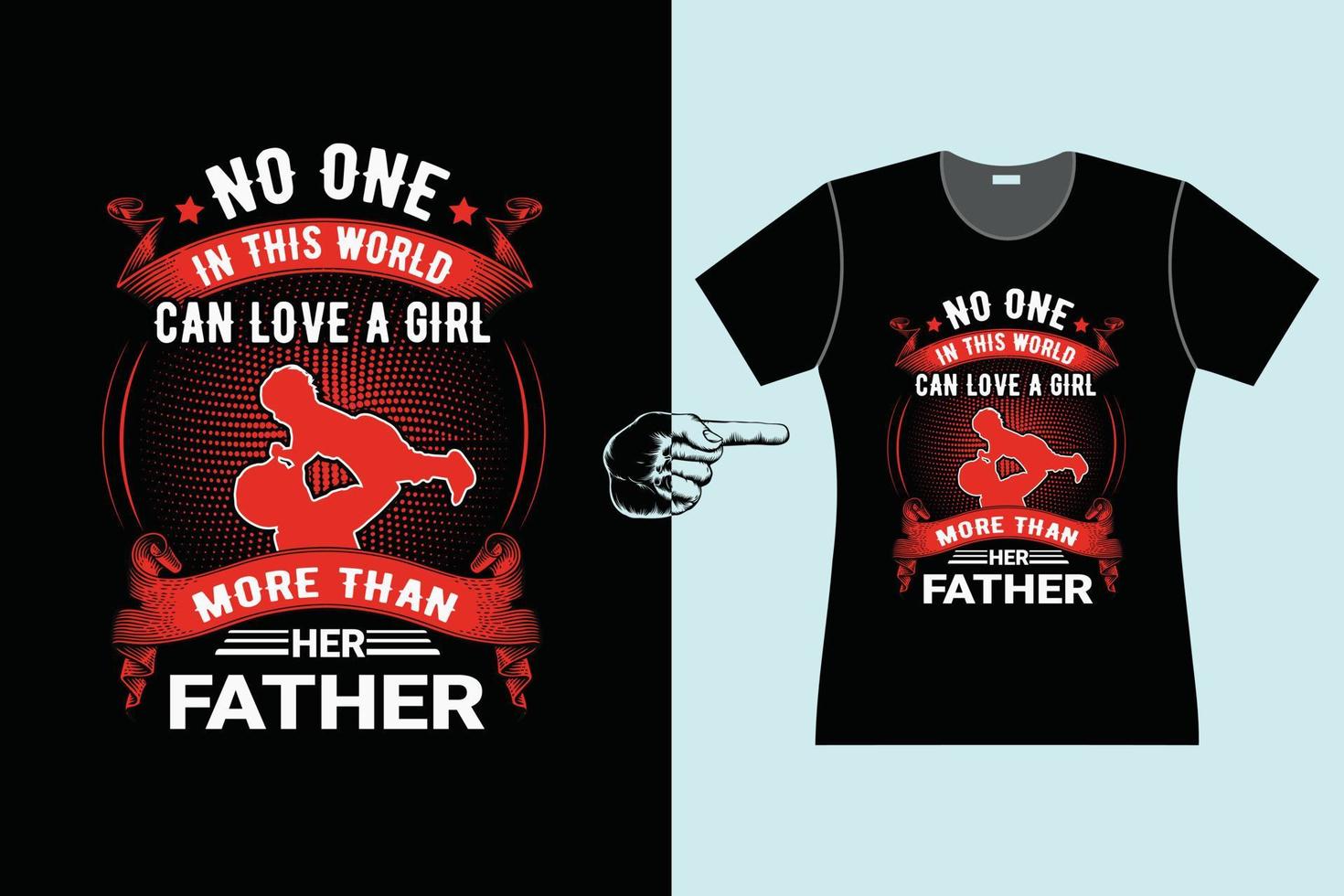 modelli di stampa di design per t-shirt per la festa del papà vettore