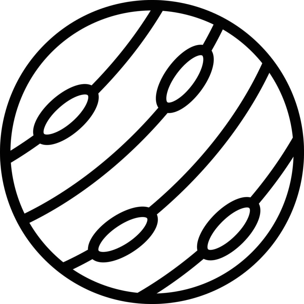 illustrazione del design dell'icona di vettore di nettuno