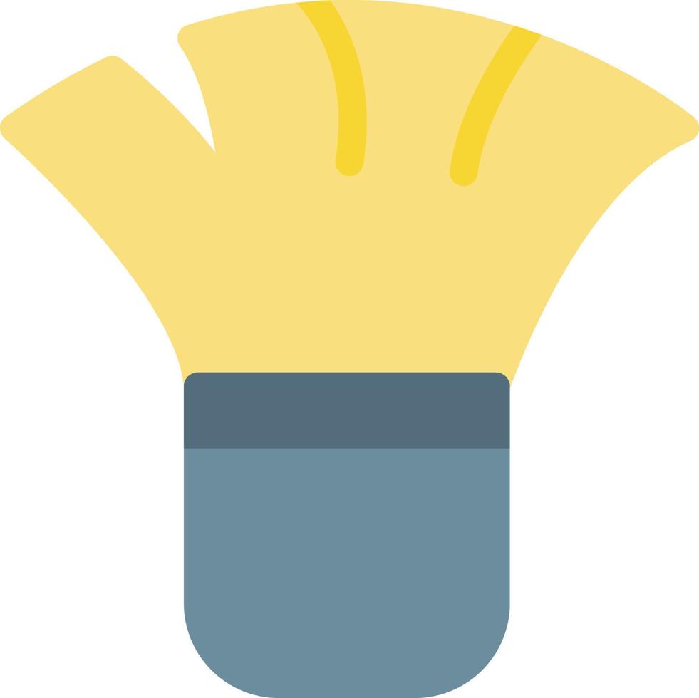 illustrazione vettoriale del pennello da barba su uno sfondo simboli di qualità premium icone vettoriali per il concetto e la progettazione grafica.