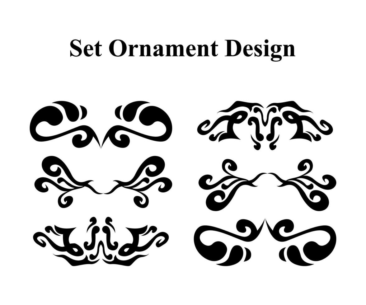 elegante collezione di cornici ornamentali vettoriali, set di ornamenti, elegante cornice ornamentale per libro vettore