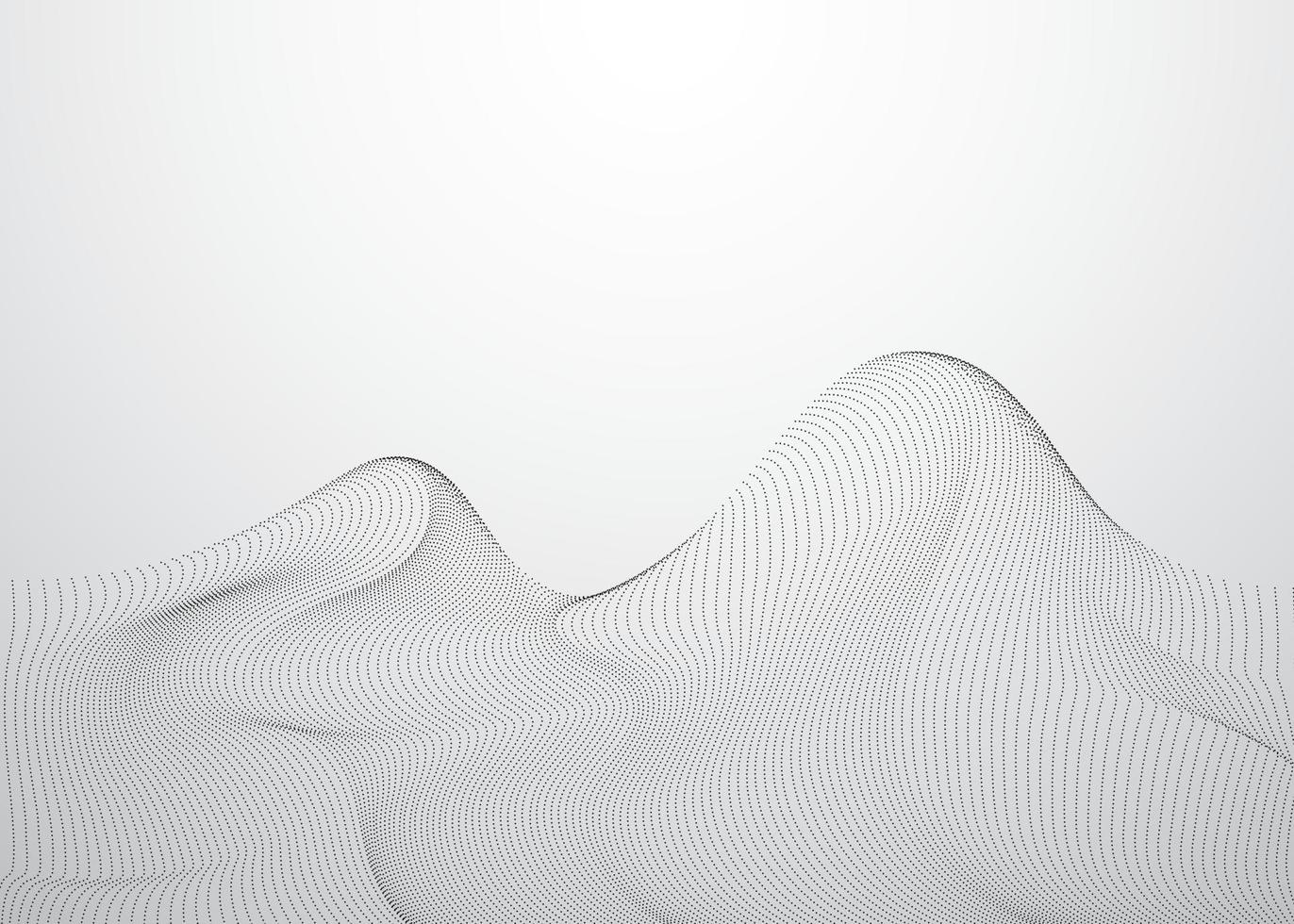 sfondo digitale della maglia dei punti. concept design di montagna. illustrazione vettoriale- vettore