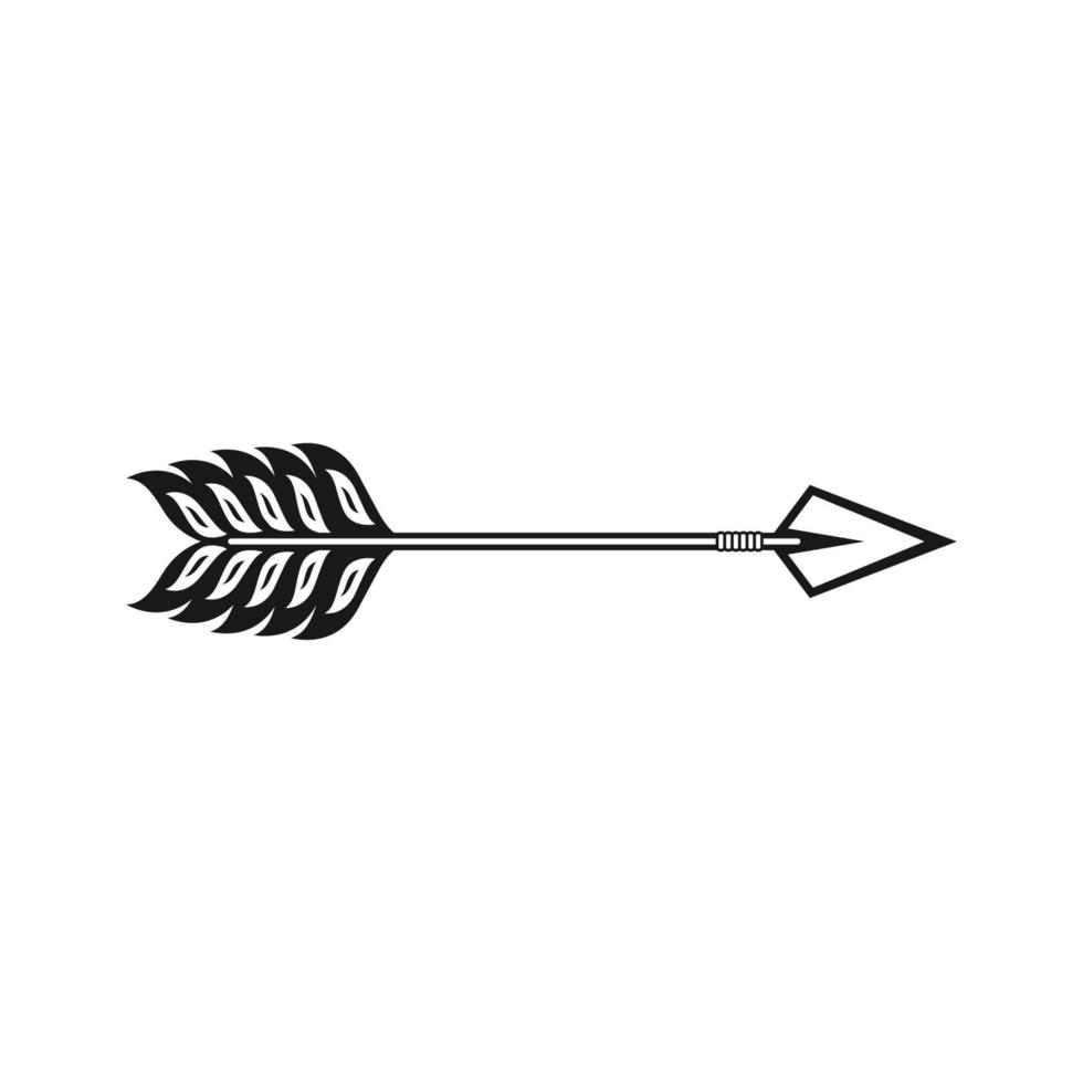 vettore di progettazione grafica freccia tribale