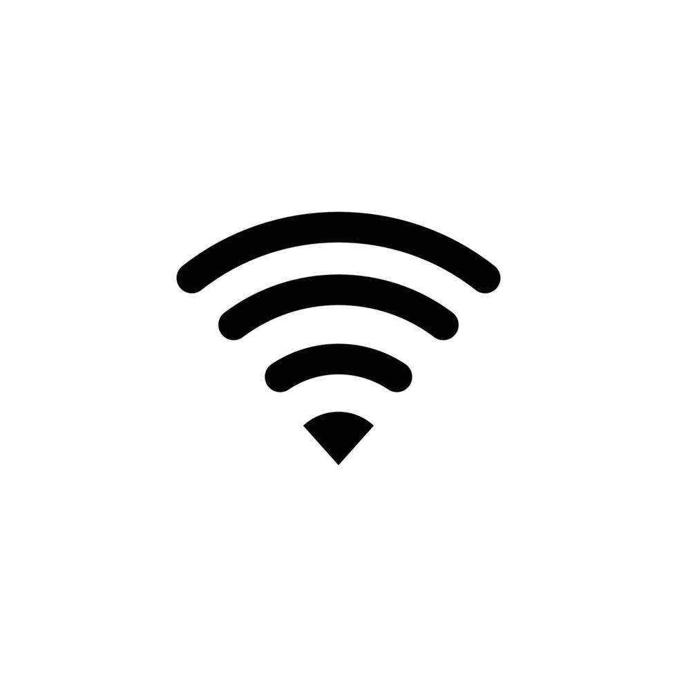 modello di progettazione icona wifi vettore