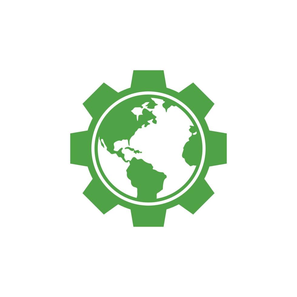 modello di progettazione dell'icona del logo dell'ambiente vettore