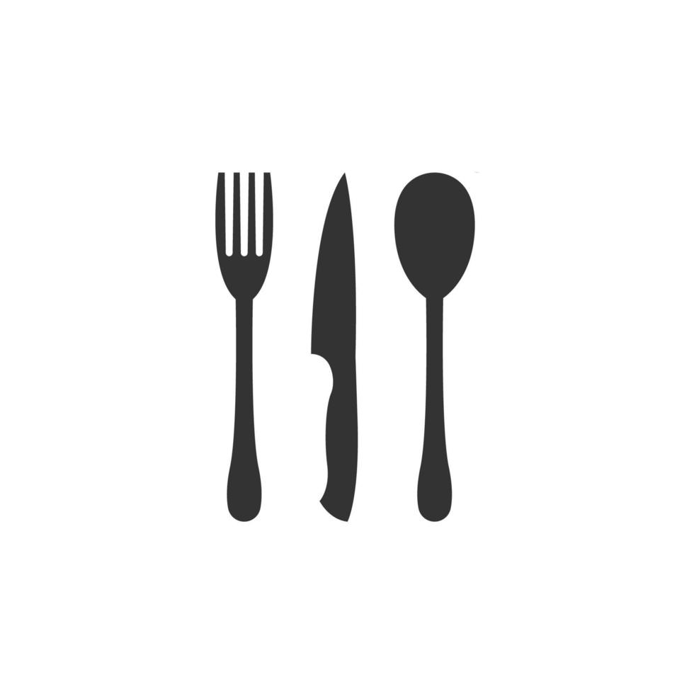 vettore del modello di progettazione dell'icona del logo del ristorante