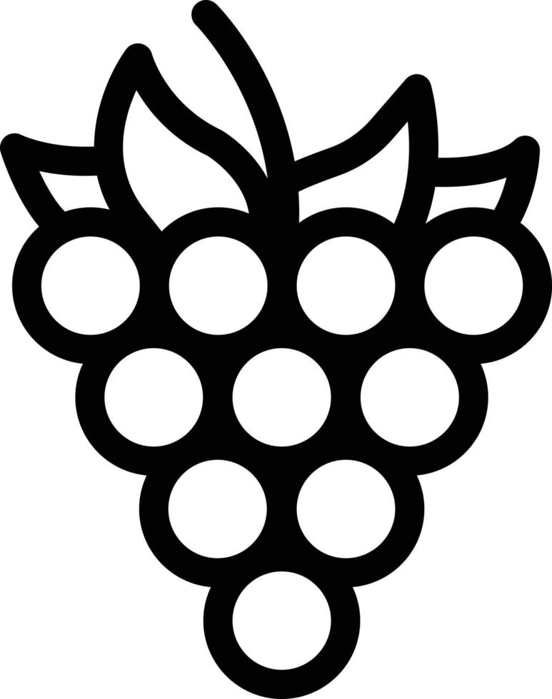 illustrazione vettoriale dell'uva su uno sfondo. simboli di qualità premium. icone vettoriali per il concetto e la progettazione grafica.