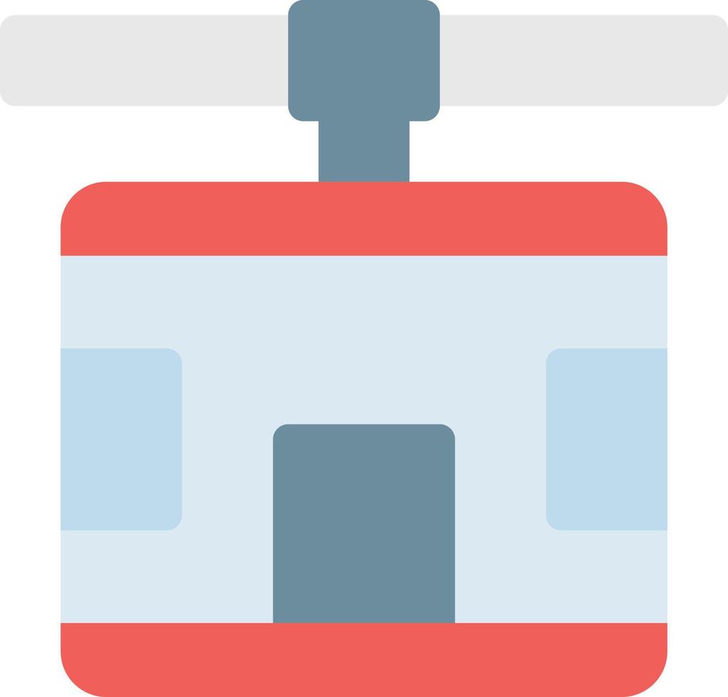 illustrazione vettoriale della seggiovia su uno sfondo simboli di qualità premium. icone vettoriali per il concetto e la progettazione grafica.