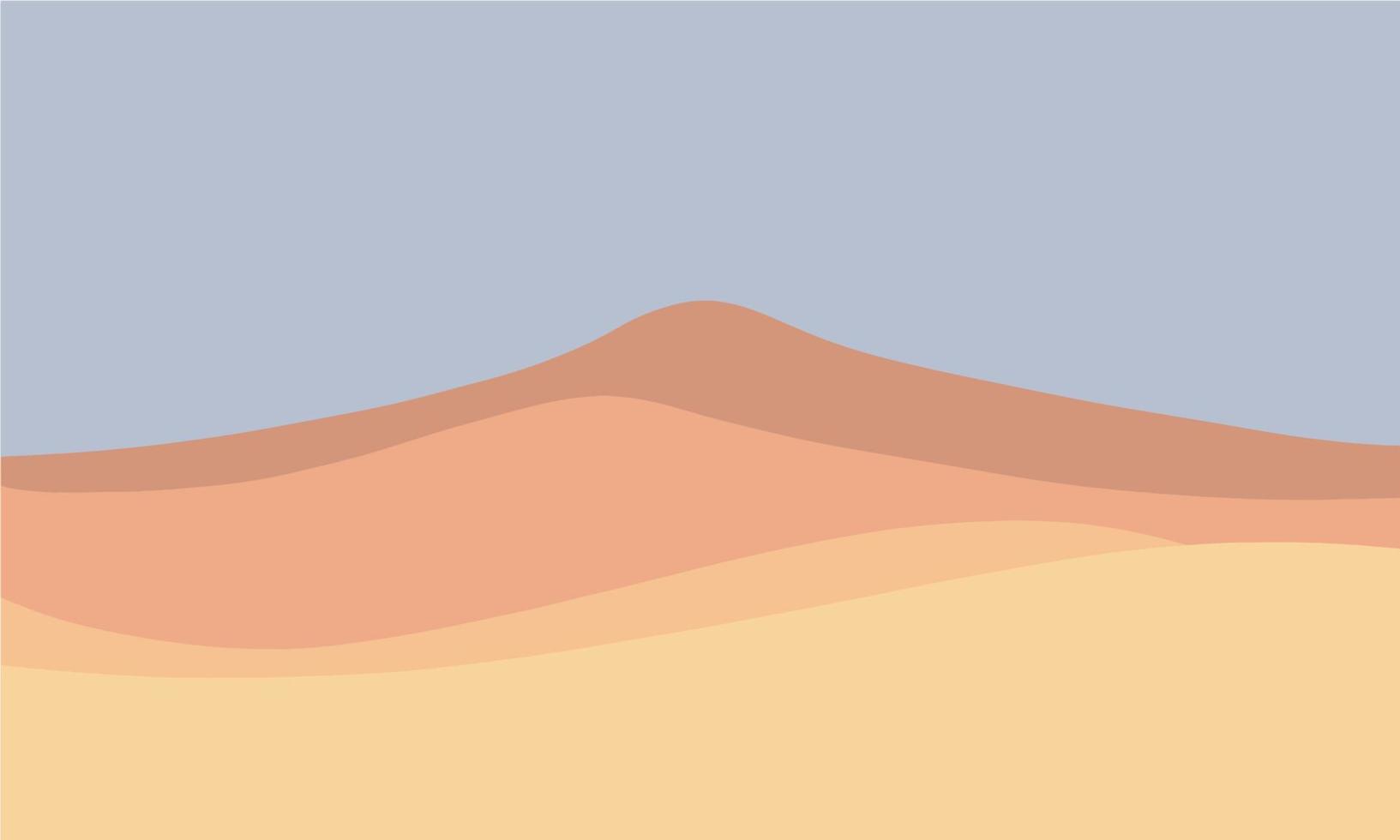 natura deserto paesaggio sfondo design piattobella vista vettore