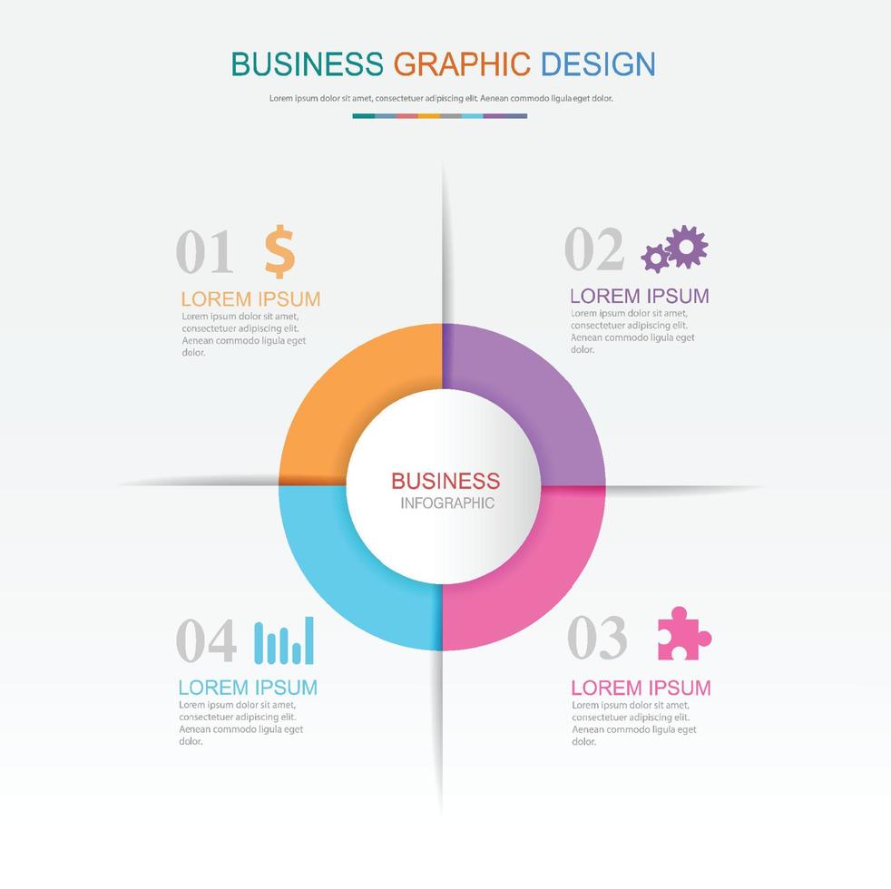 illustrazione dell'elemento di design vettoriale piatto infografica per banner web o presentazione utilizzata