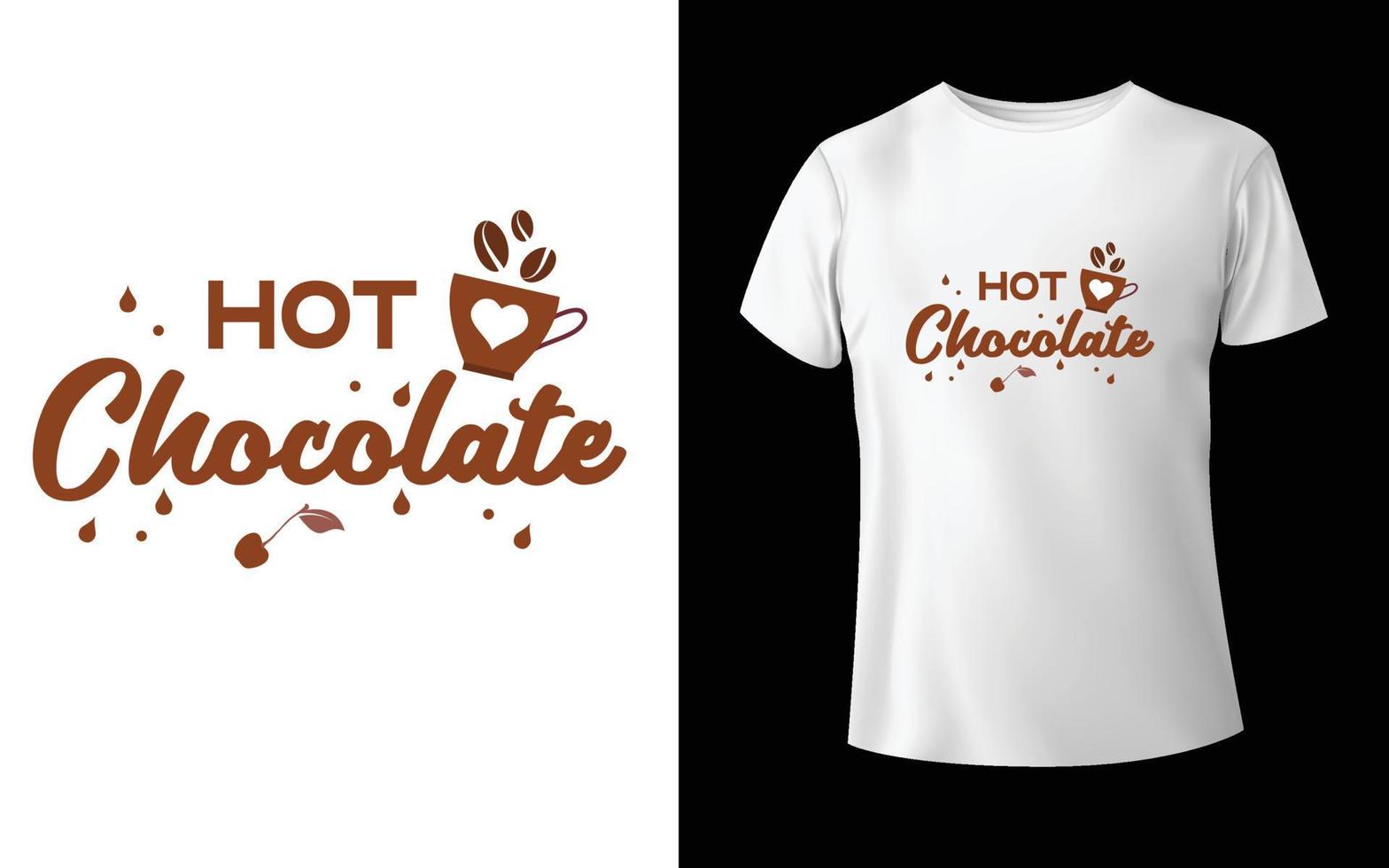 t-shirt giornata mondiale del cioccolato design giornata mondiale del cioccolato calligrafia scritte a mano isolate su bianco. modello vettoriale per la progettazione di loghi, poster tipografici, biglietti di auguri, cartoline, adesivi, t-shirt,