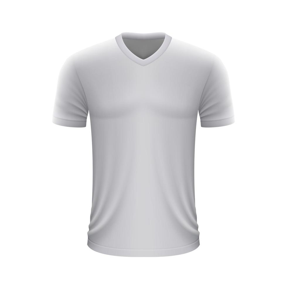 maglia bianca da calcio vettore