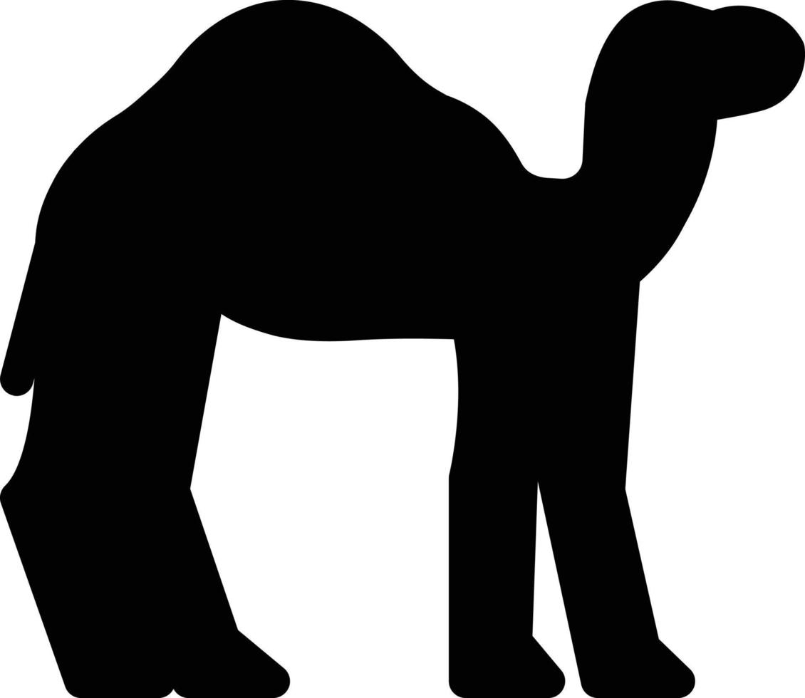illustrazione vettoriale di cammello su uno sfondo. simboli di qualità premium. icone vettoriali per il concetto e la progettazione grafica.