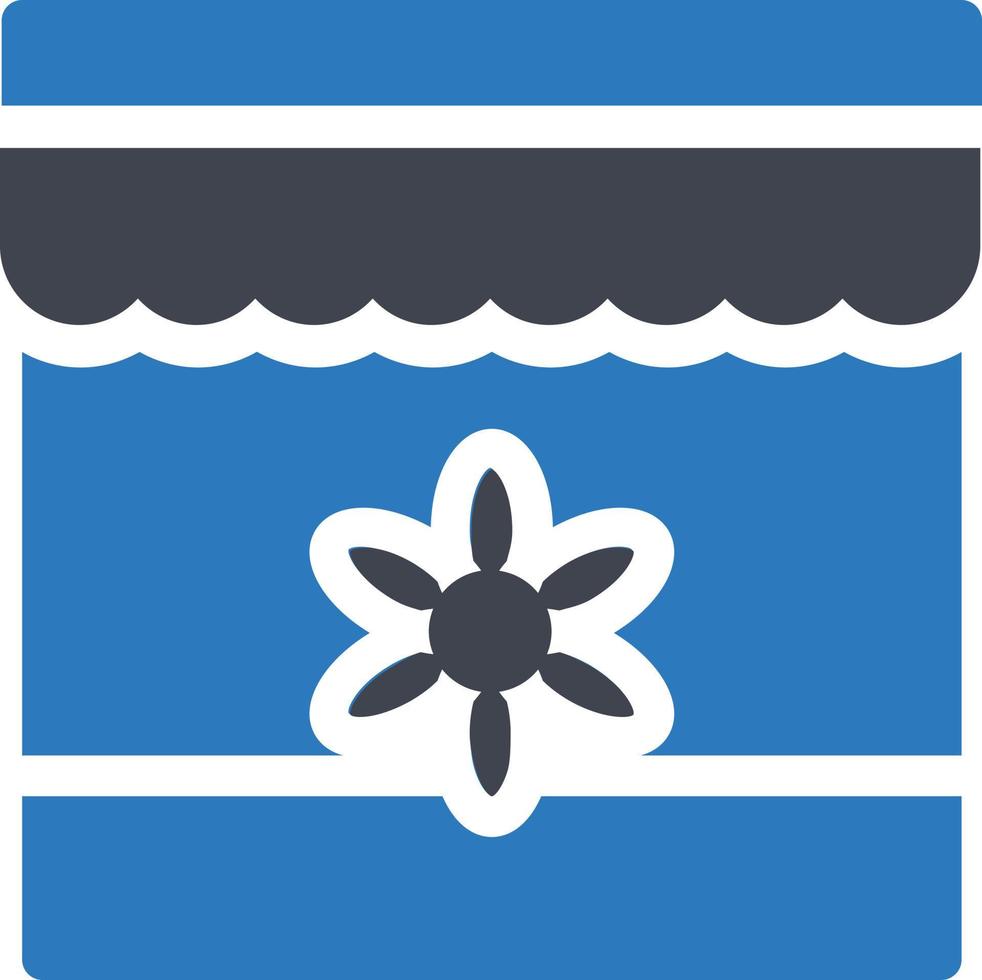 illustrazione vettoriale del negozio di fiori su uno sfondo. simboli di qualità premium. icone vettoriali per il concetto e la progettazione grafica.