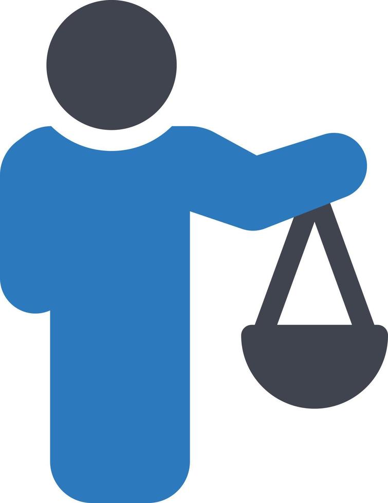 illustrazione vettoriale di legge su uno sfondo simboli di qualità premium. icone vettoriali per il concetto e la progettazione grafica.