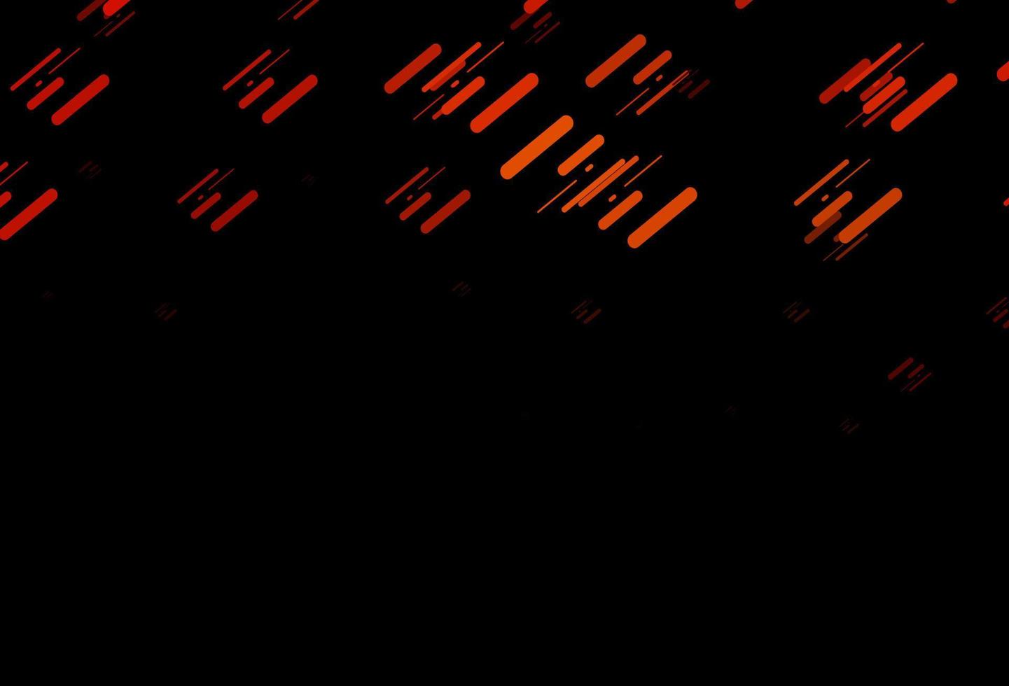 layout vettoriale arancione scuro con linee piatte.