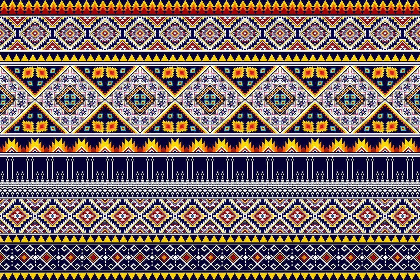 ikat disegno geometrico astratto etnico. Tappeto In Tessuto Azteco Mandala Ornamento Etnico Chevron Decorazione Tessile Carta Da Parati. tribale boho nativo etnico turchia ricamo tradizionale vettore