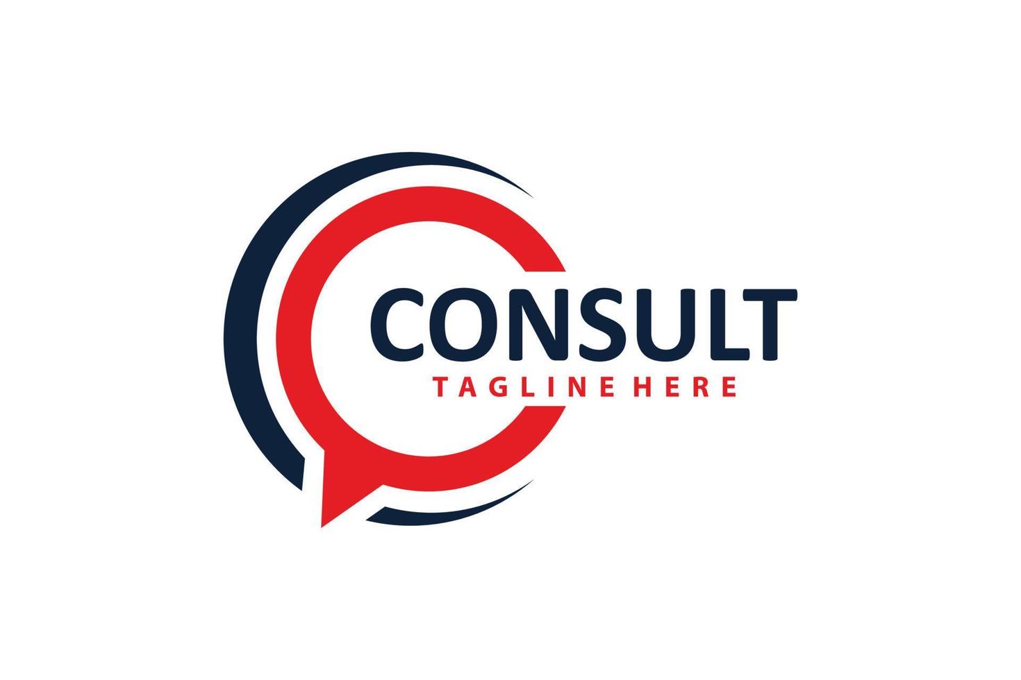 consulenza logo icona vettore isolato