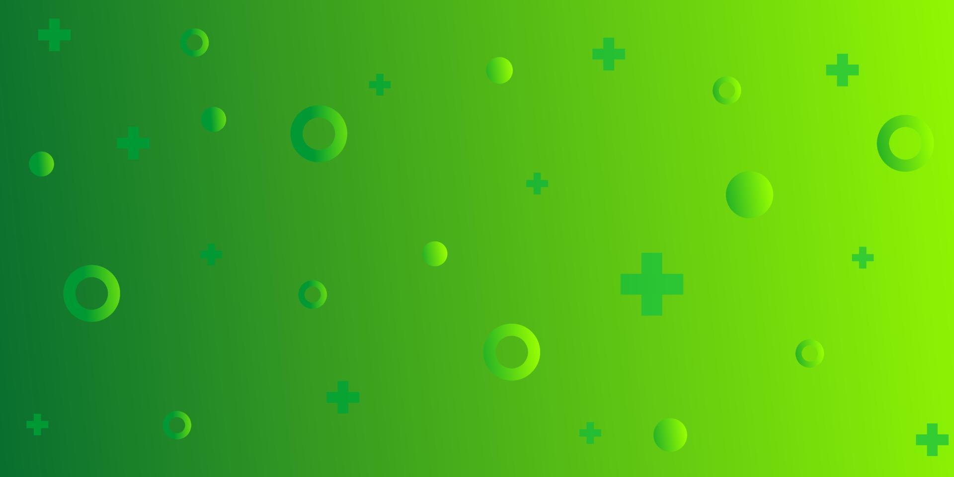sfondo geometrico astratto con sfumatura di colore verde. per banner, poster, progettazione di siti Web vettore
