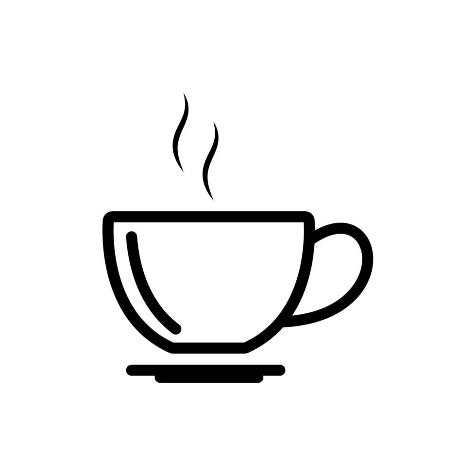 tazza di caffè icone simbolo elementi vettoriali per il web infografica