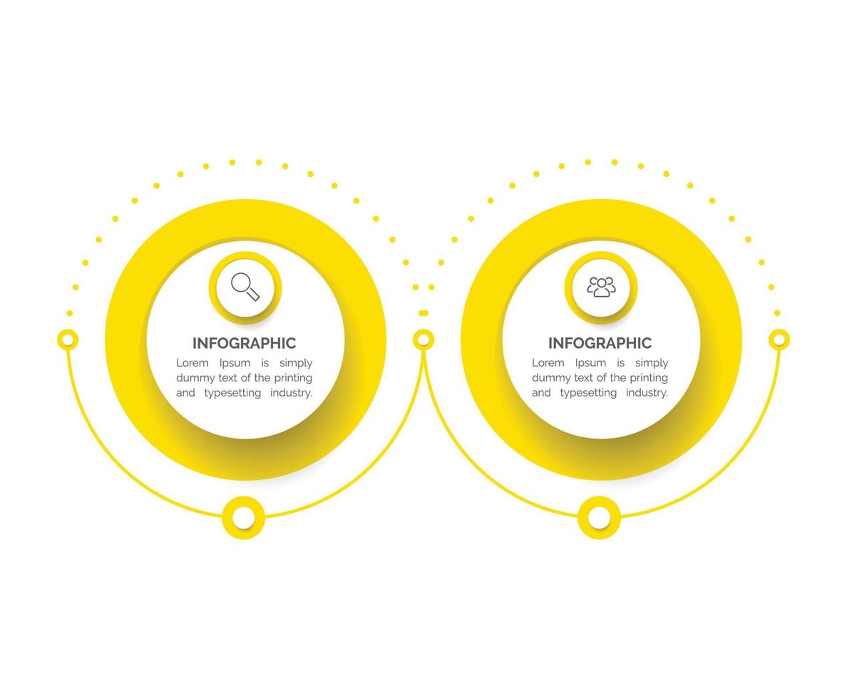 modello di progettazione vettoriale di visualizzazione dei dati di elementi infografici. può essere utilizzato per passaggi, opzioni, processo aziendale, flusso di lavoro, diagramma, concetto di diagramma di flusso, sequenza temporale, icone di marketing, grafica informativa.