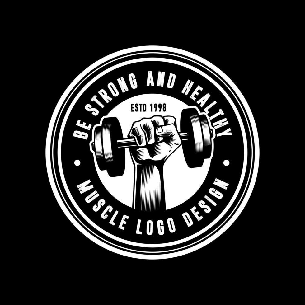 logo sportivo fitness vettore