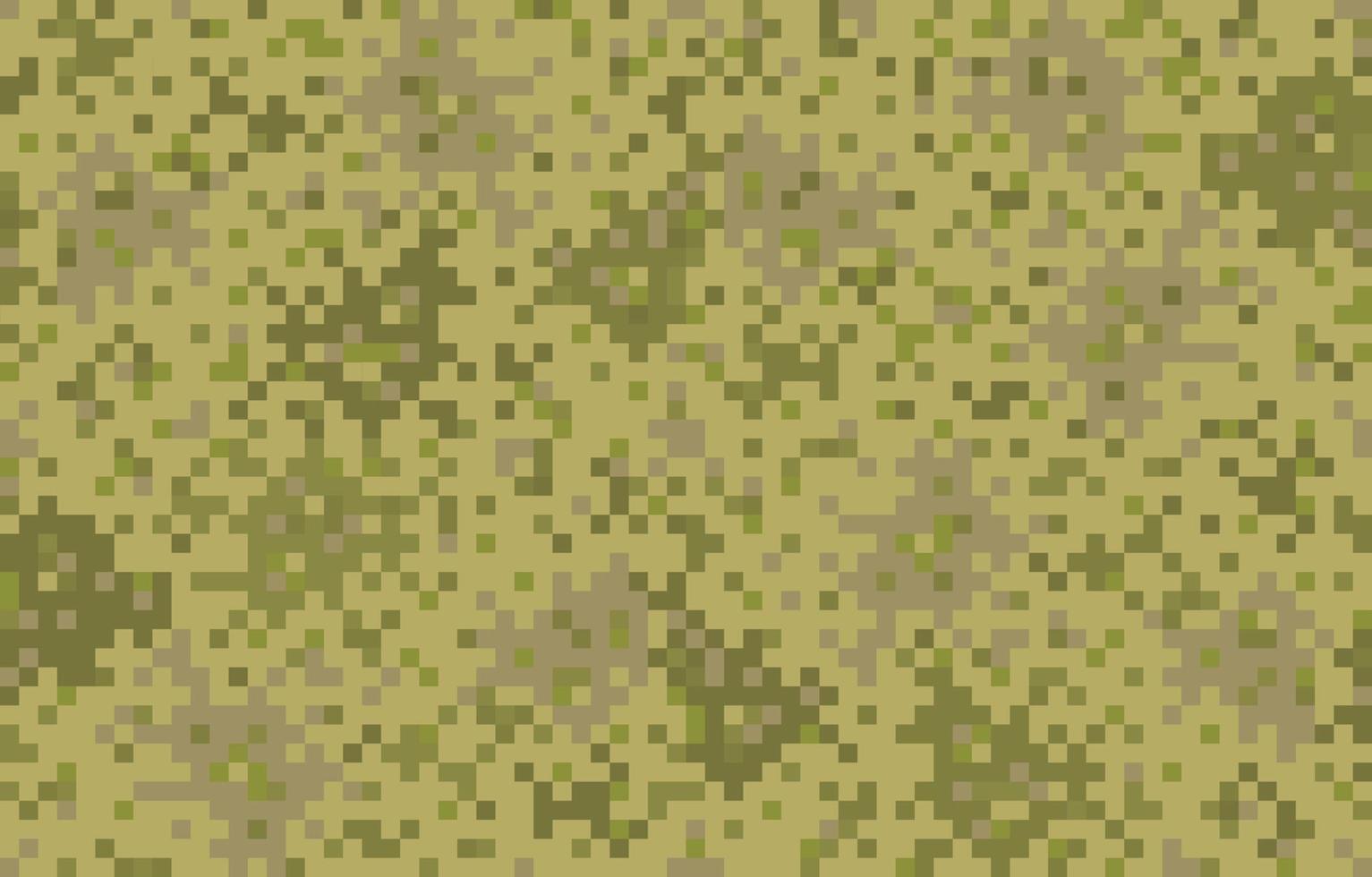 modello militare senza cuciture di vettore in stile pixel.