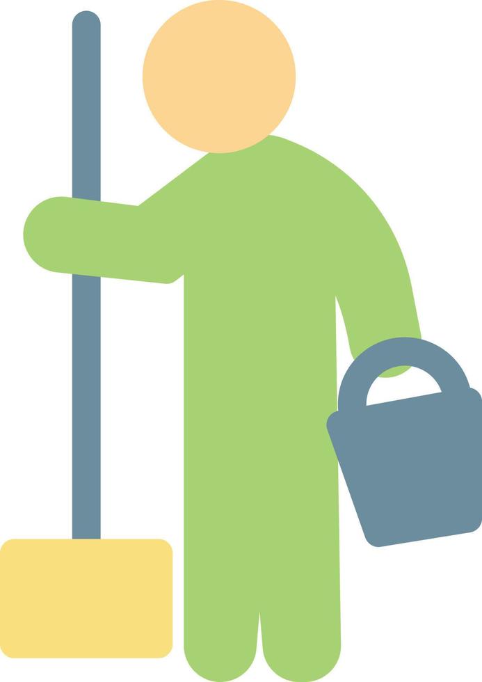 illustrazione vettoriale di pulizia su uno sfondo simboli di qualità premium. icone vettoriali per il concetto e la progettazione grafica.