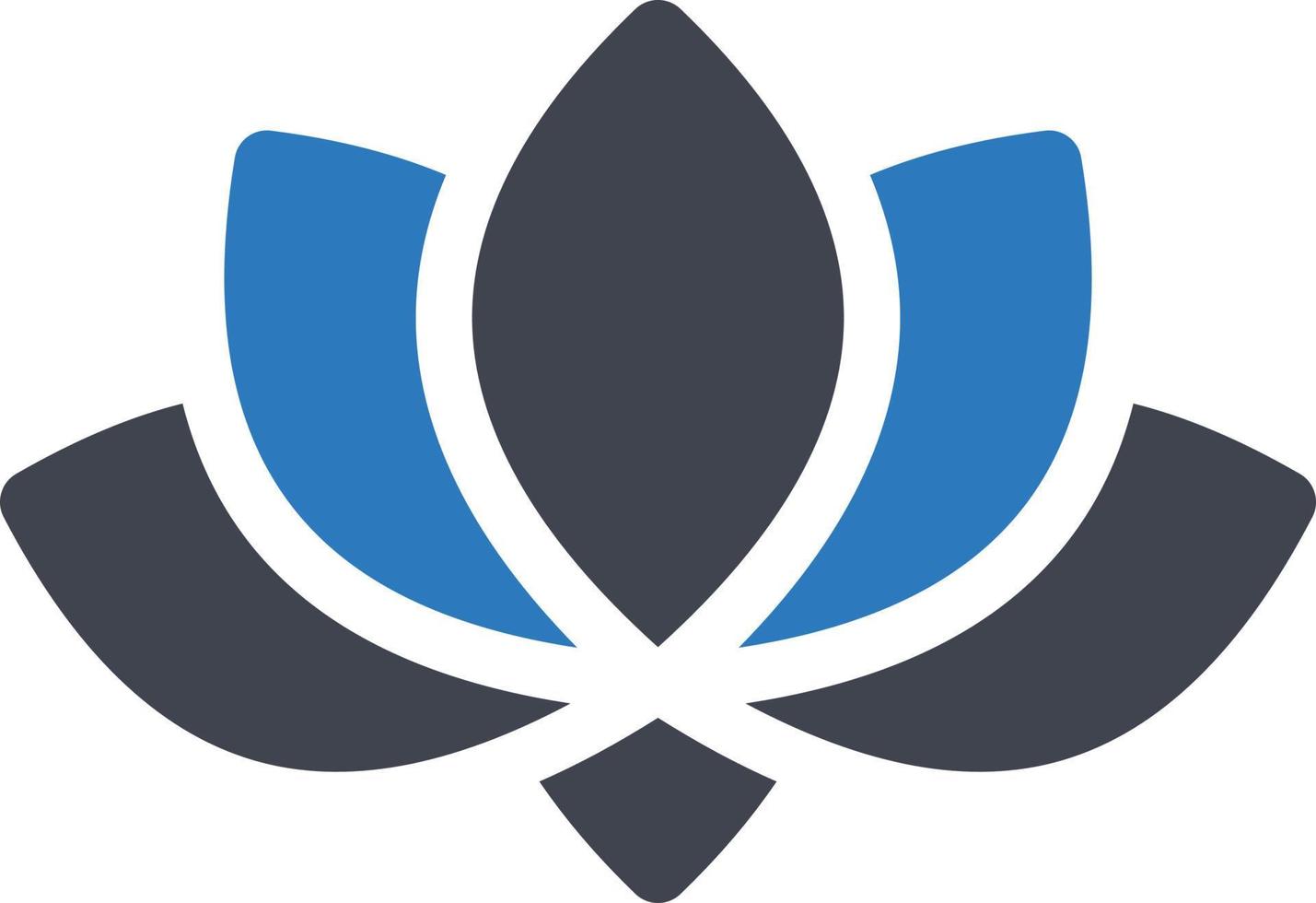 illustrazione vettoriale di loto su uno sfondo simboli di qualità premium. icone vettoriali per il concetto e la progettazione grafica.