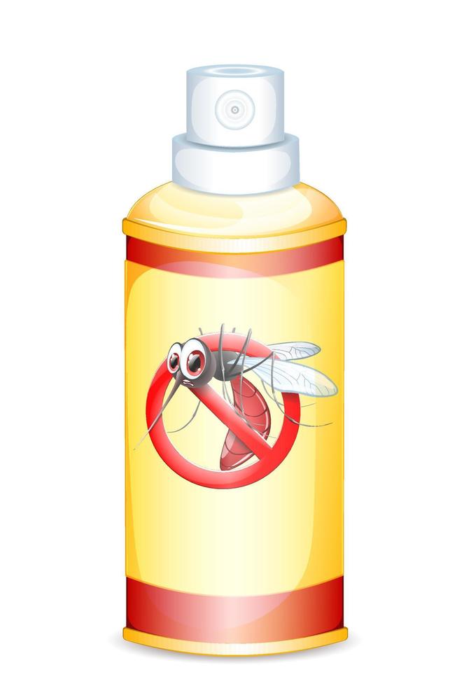 fermata spray antizanzare vettore