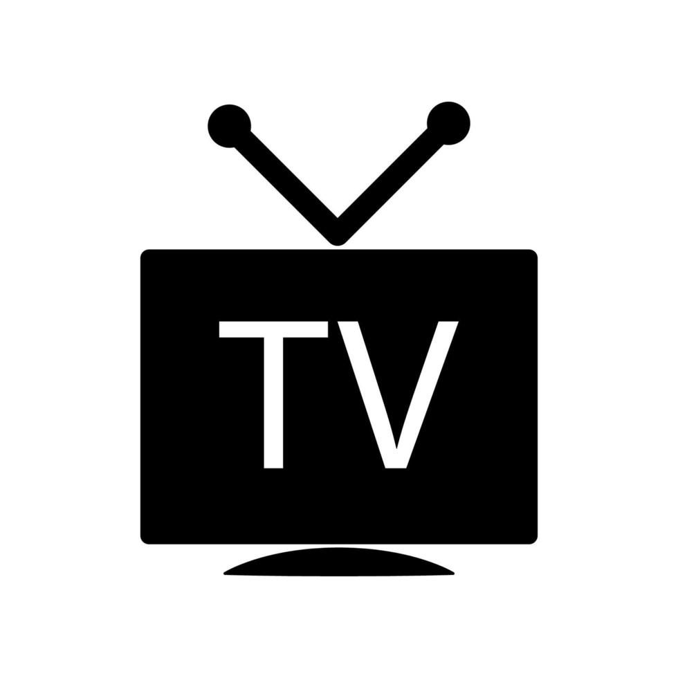 modello icona televisione vettore