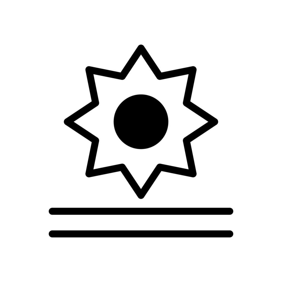 modello icona alba vettore