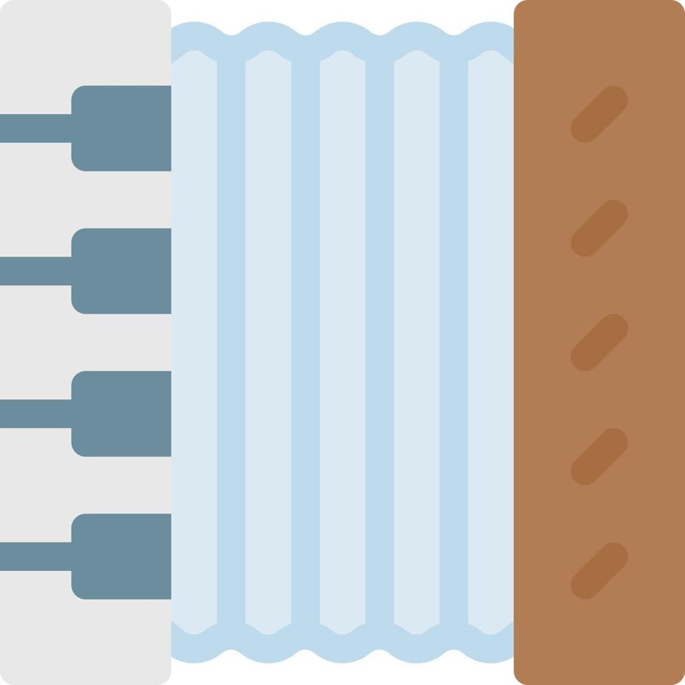 illustrazione vettoriale di fisarmonica su uno sfondo simboli di qualità premium. icone vettoriali per il concetto e la progettazione grafica.