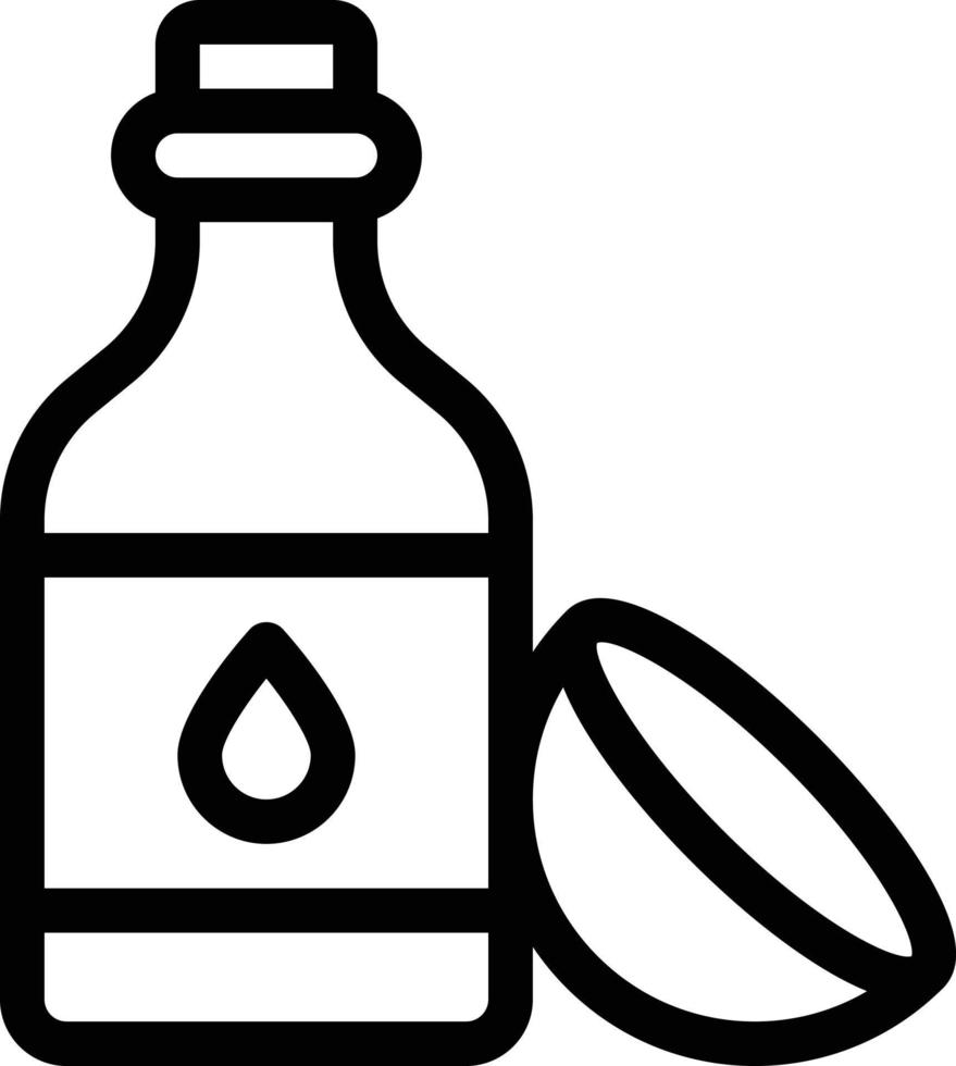 illustrazione vettoriale di cocco su uno sfondo simboli di qualità premium. icone vettoriali per il concetto e la progettazione grafica.