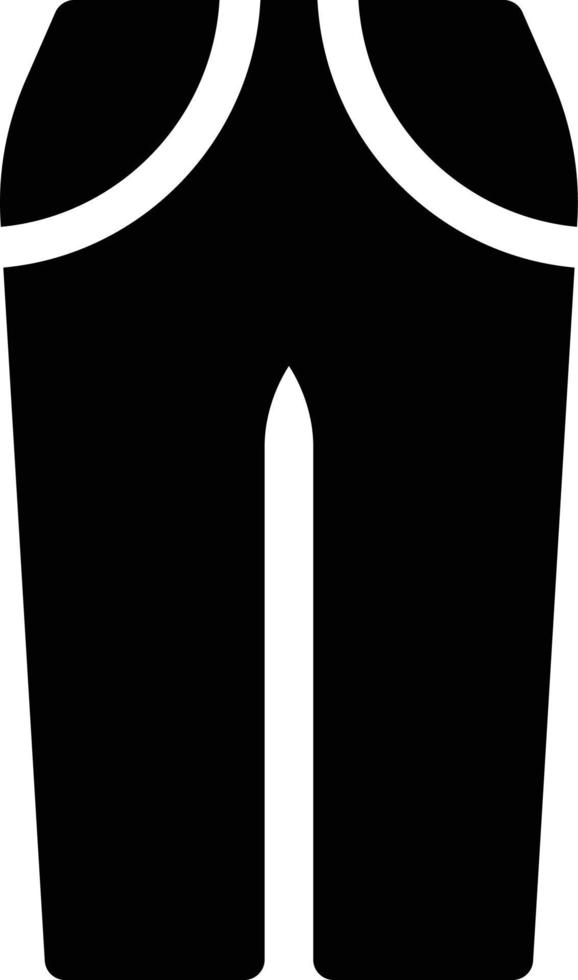 pantaloni illustrazione vettoriale su uno sfondo simboli di qualità premium. icone vettoriali per il concetto e la progettazione grafica.