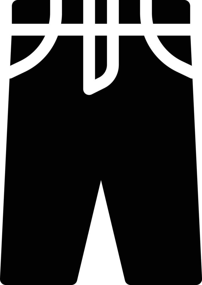 pantaloni illustrazione vettoriale su uno sfondo simboli di qualità premium. icone vettoriali per il concetto e la progettazione grafica.