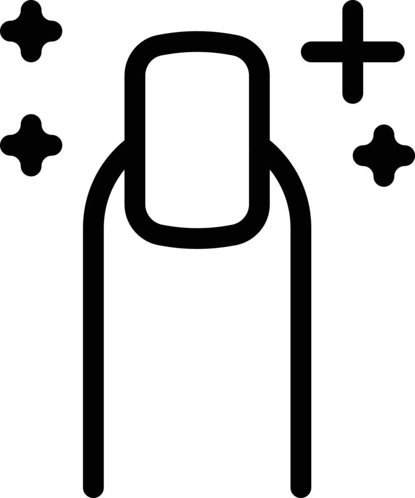 illustrazione vettoriale dell'unghia Shiner su uno sfondo simboli di qualità premium icone vettoriali per il concetto e la progettazione grafica.