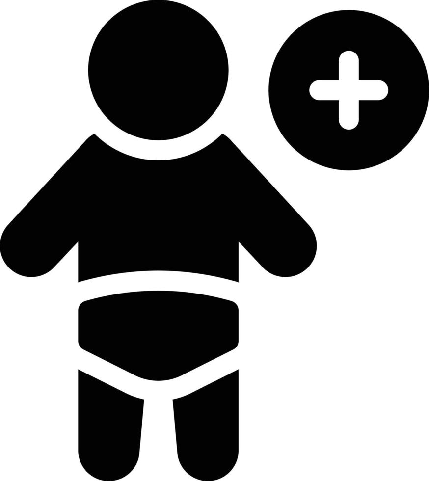 illustrazione vettoriale dell'ospedale per bambini su uno sfondo. simboli di qualità premium. icone vettoriali per il concetto e la progettazione grafica.
