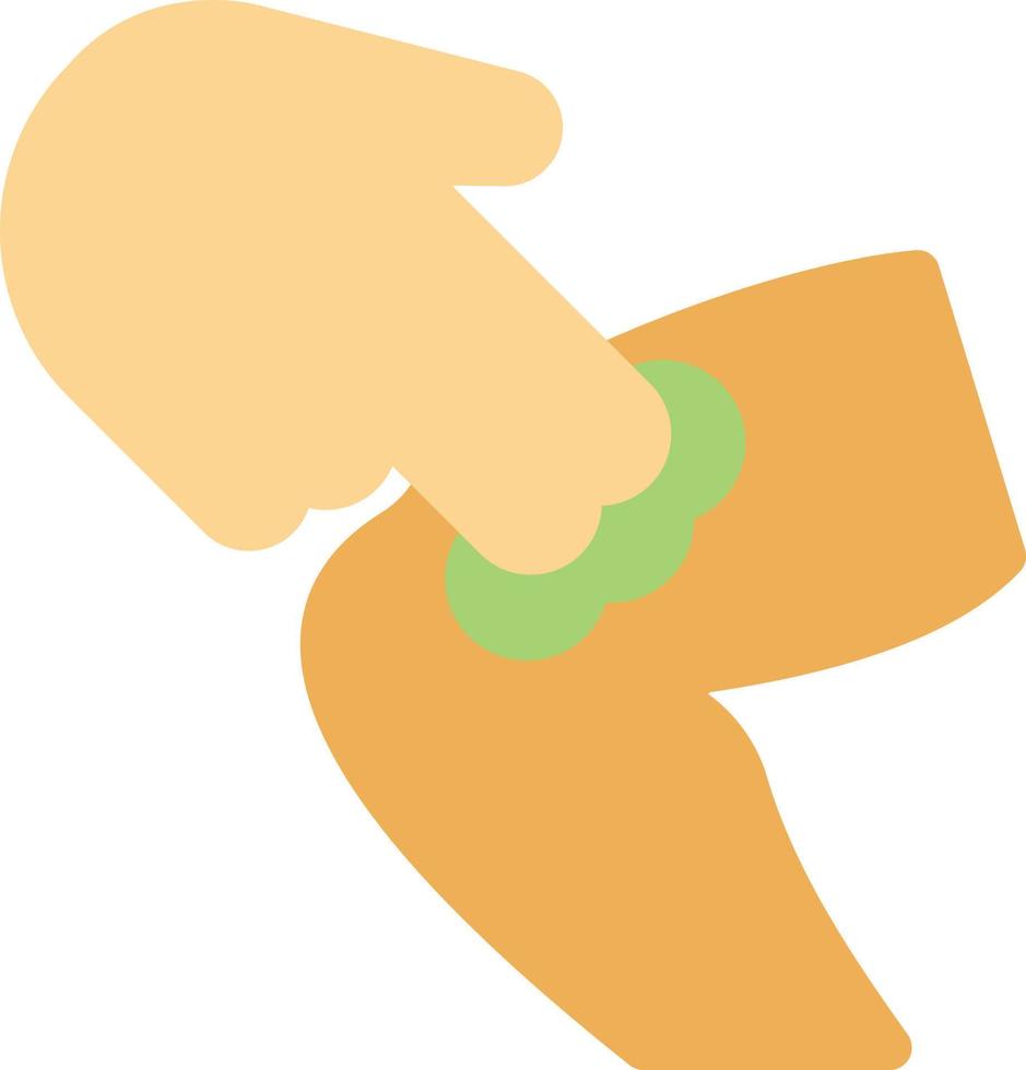 illustrazione vettoriale di balsamo per le gambe su uno sfondo. simboli di qualità premium. icone vettoriali per il concetto e la progettazione grafica.