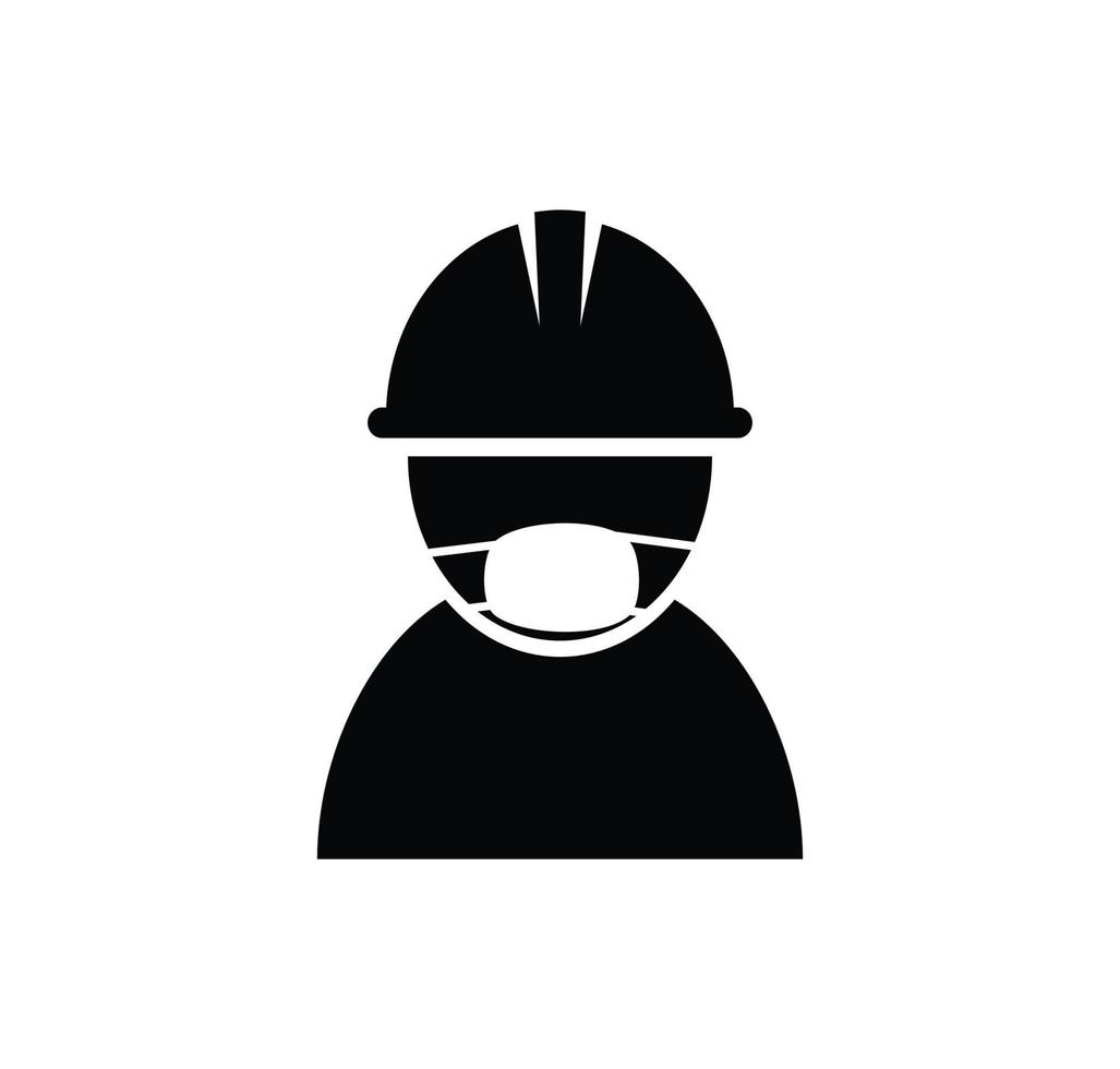 modello di progettazione logo vettoriale icona maschera