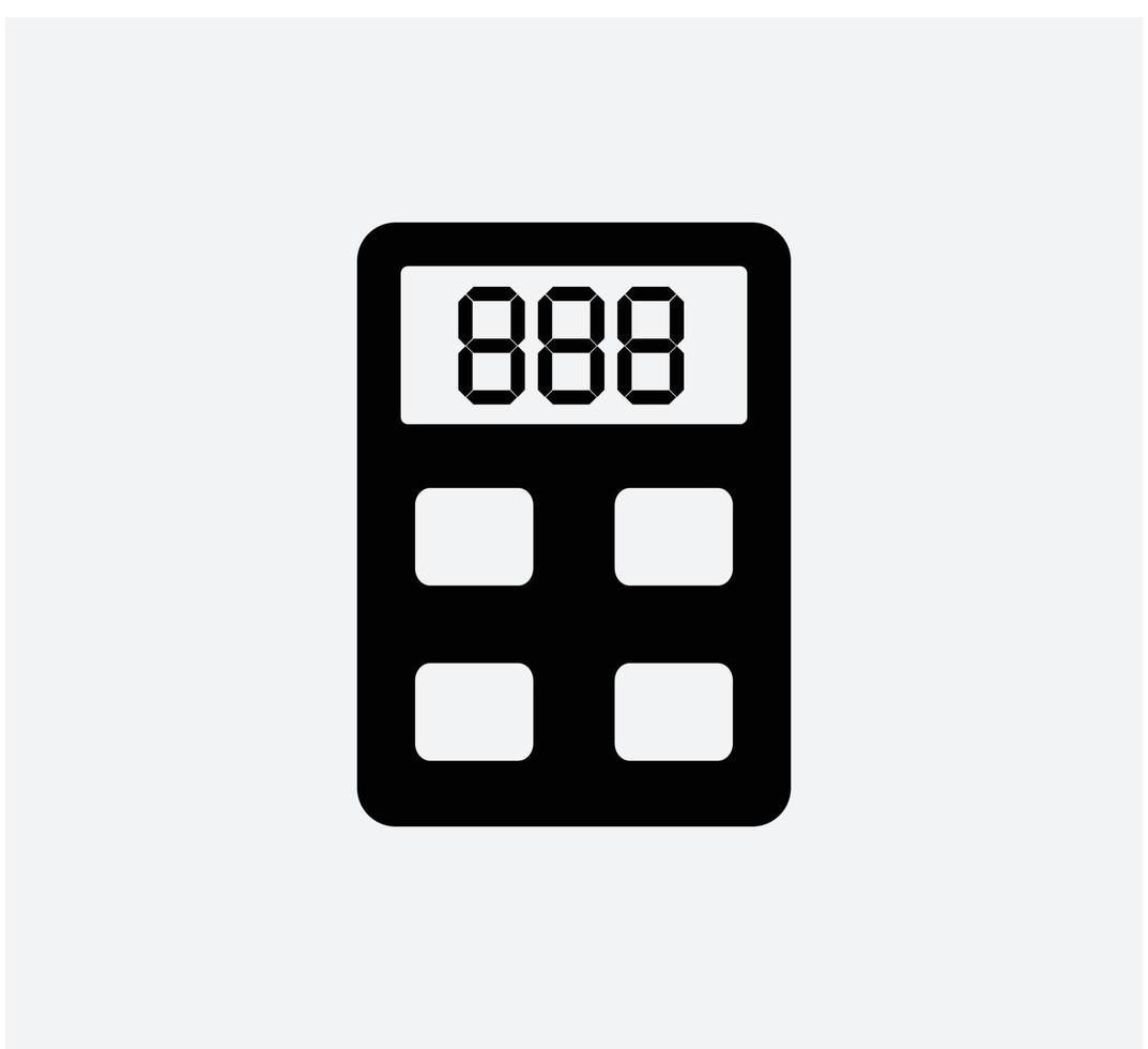 modello di logo vettoriale icona calcolatrice