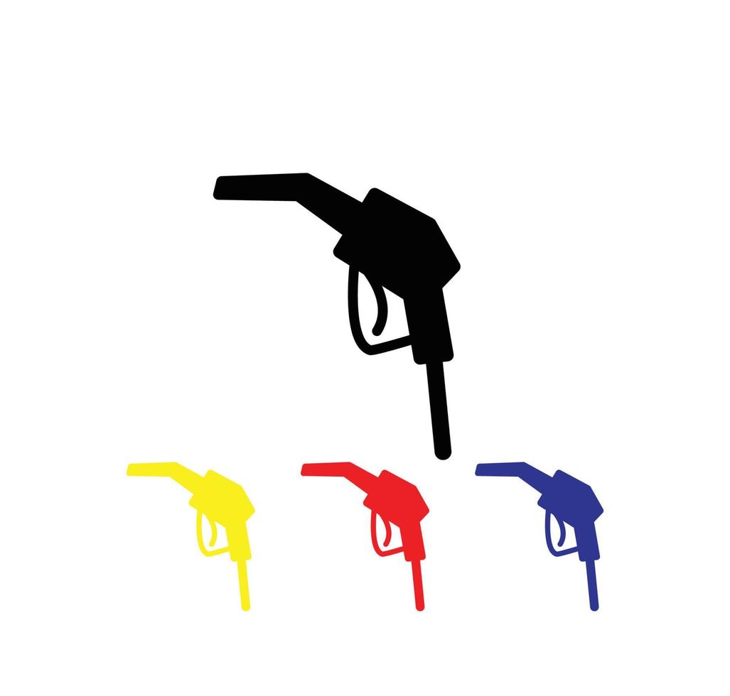 modello di progettazione del logo di vettore dell'icona del carburante