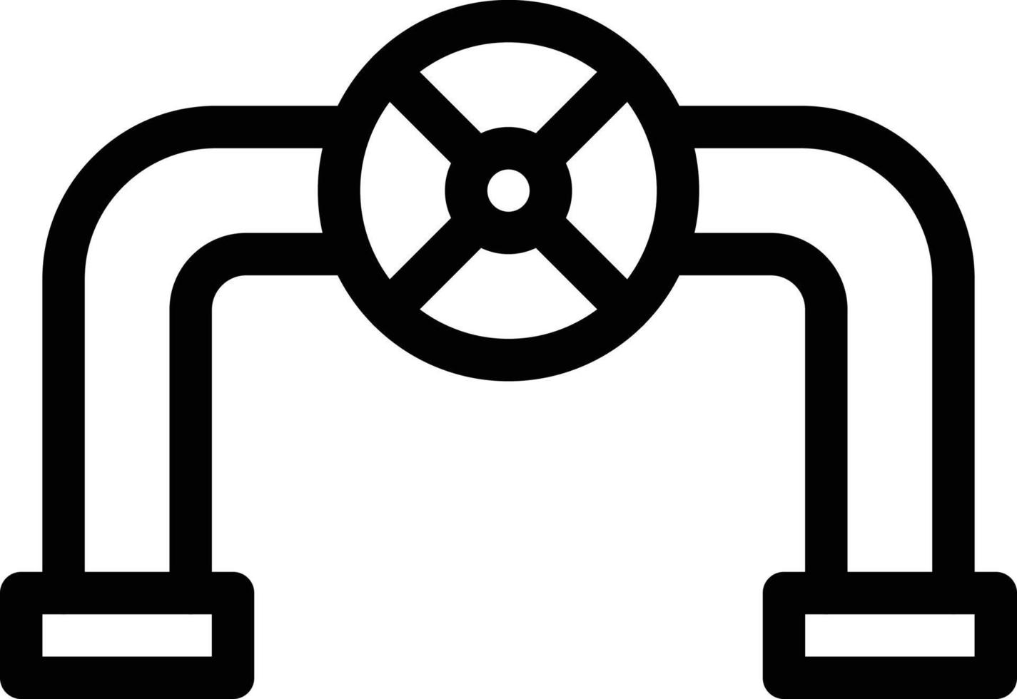 illustrazione vettoriale della valvola su uno sfondo. simboli di qualità premium. icone vettoriali per il concetto e la progettazione grafica.