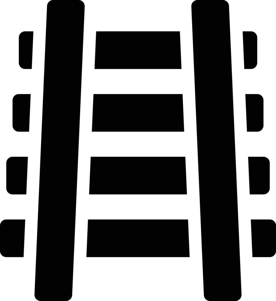 illustrazione vettoriale della ferrovia su uno sfondo simboli di qualità premium. icone vettoriali per il concetto e la progettazione grafica.